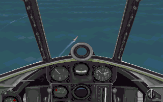 upper cockpit of a D3A