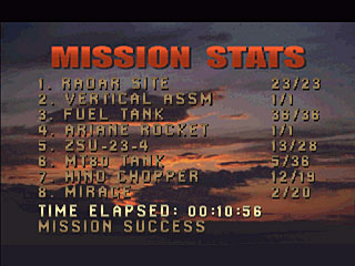 mission stats