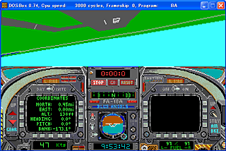 Play on DOSBox. F-111F at Mt. Rushmore.