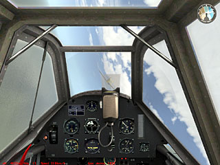 cockpit of a Me109E4