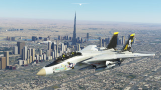 F-14A over Dubai