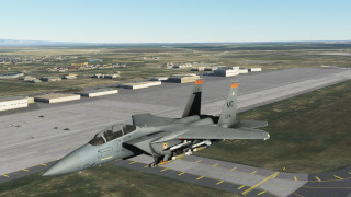 F-15E over Mountain home