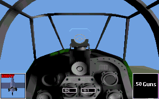 cockpit of an A6M