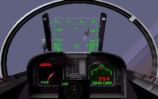 cockpit of an F/A-18