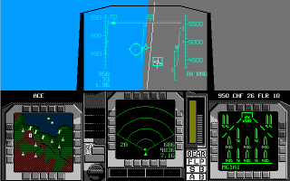 cockpit of F-15 STRIKE EAGLE I(6KB)