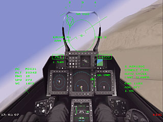 wide view of a cockpit