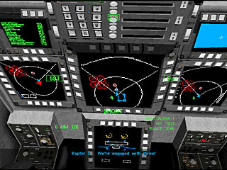 HUD of an F-22A from F-22 RAPTOR