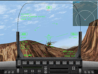 HUD of an F-22A from RAPTOR  Click for a bigger image