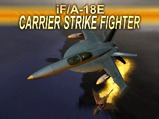 iF/A-18E CARRIER STRIKE FIGHTER