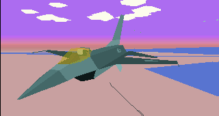 F-16C in Falcon3.0(4KB)