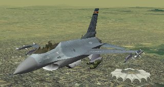 F-16C in Falcon4.0(17KB)