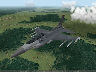 a F-16 from AF
