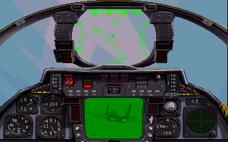 The Pilot's Cockpit of F-14B (upper)