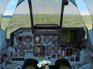 Ve.203 cockpit (17KB) Click for a bigger image