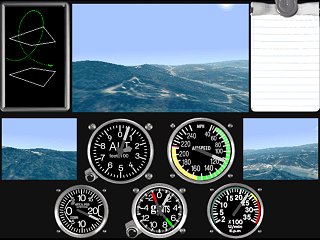 Multi Screen Cockpit (27KB) Click to full size