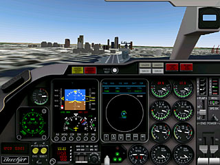 Beechjet 400A cockpit