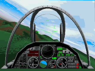Cockpit of MiG-23(22KB)