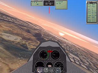 cockpit of HAWK