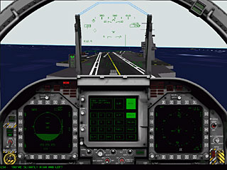 Cockpit of an F/A-18E Click for a bigger image