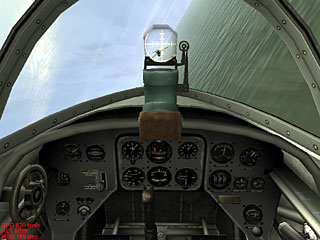 cockpit of a Yak-15