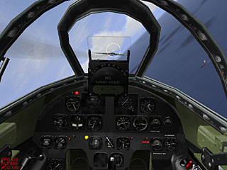 cockpit of a YP-80