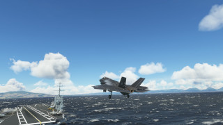 F-35C carrier landing