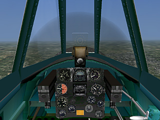 Ki44IIc cockpit