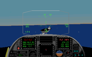 Cockpit of F-14