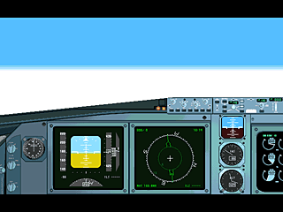 cockpit of B777