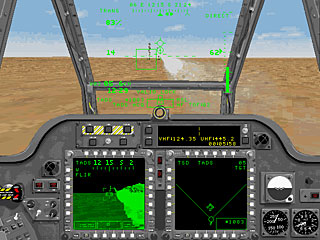 AH-64D pilot cockpit