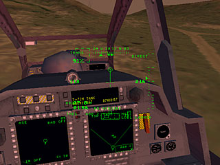 AH-64D virtual cockpit