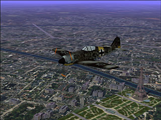 Fw190A8 over Parris