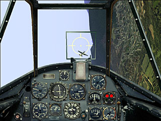 cockpit of a Bf109G