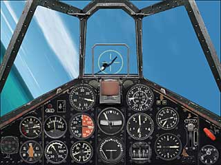 cockpit of a N1K2-J