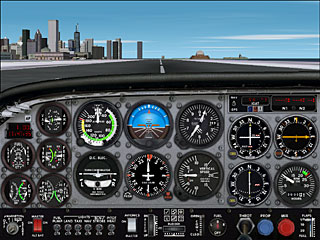 Cessna Skyhawk 182 cockpit