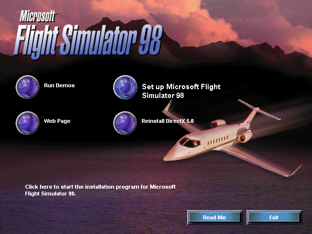 Microsoft Flight Simulator 98