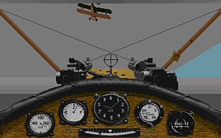 Fokker Dr.I Cockpit