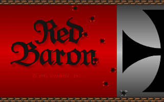 Splash screen from RED BARON