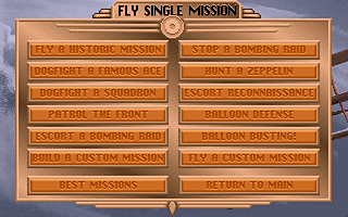 single mission