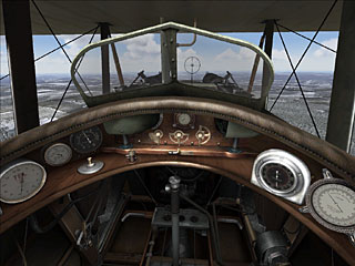 cockpit of a SPAD 13.C1