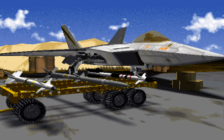 loadout of an F-22A