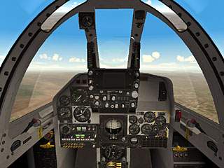 Kfir C1 cockpit