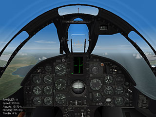 F-8J cockpit