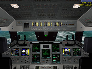 Space shuttle Cockpit
