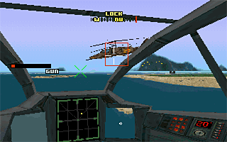 cockpit of an AH-3