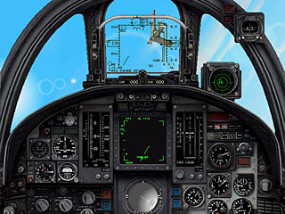 F-105 Cockpit (29KB) Click for a bigger image