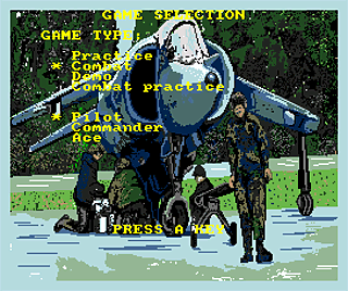 main menu from MSX2