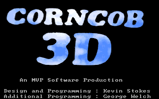 Splash screen of Corncob 3D
