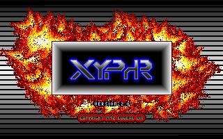 Splash screen of XYPHR