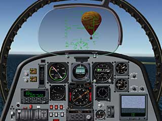 cockpit of an Sea Harrier